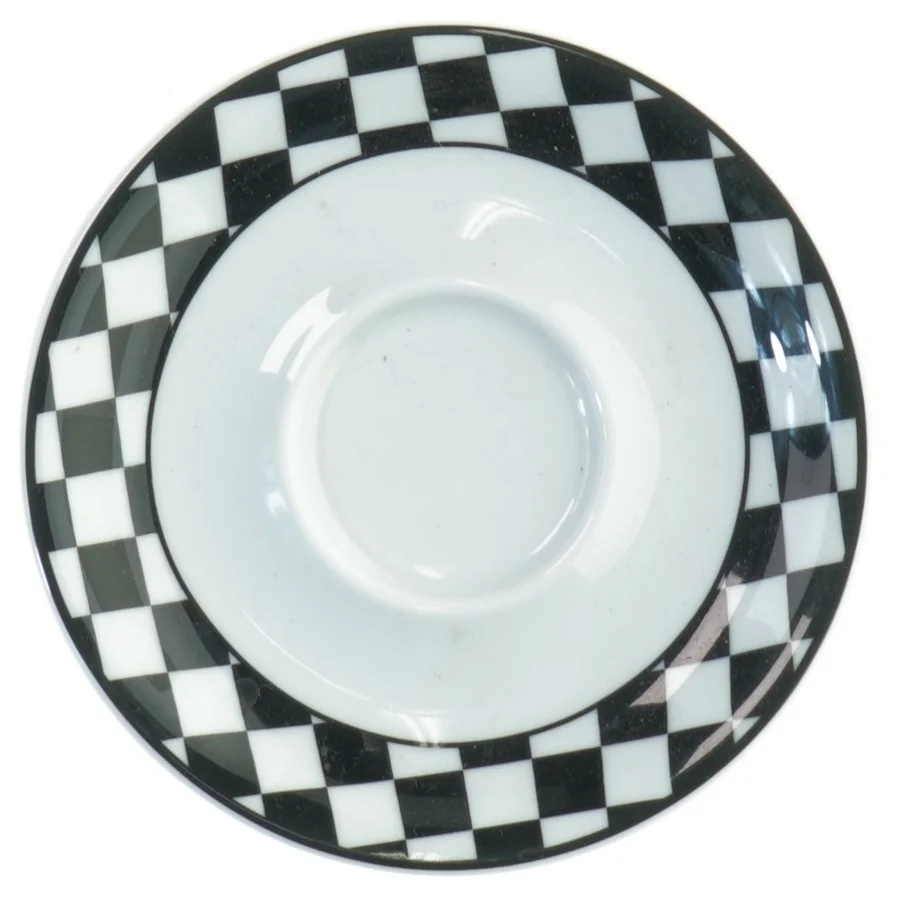 Pillivuyt Porcelæn, Tjekkeret Mønster fra Pillivuyt (str. Ø 20 cm)