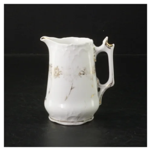 Porcelænskande med guldkant (str. 10 cm)