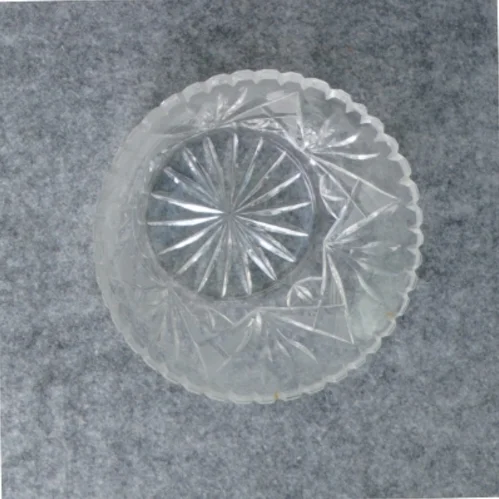 Krystal skål (str. 14 x 5 cm)