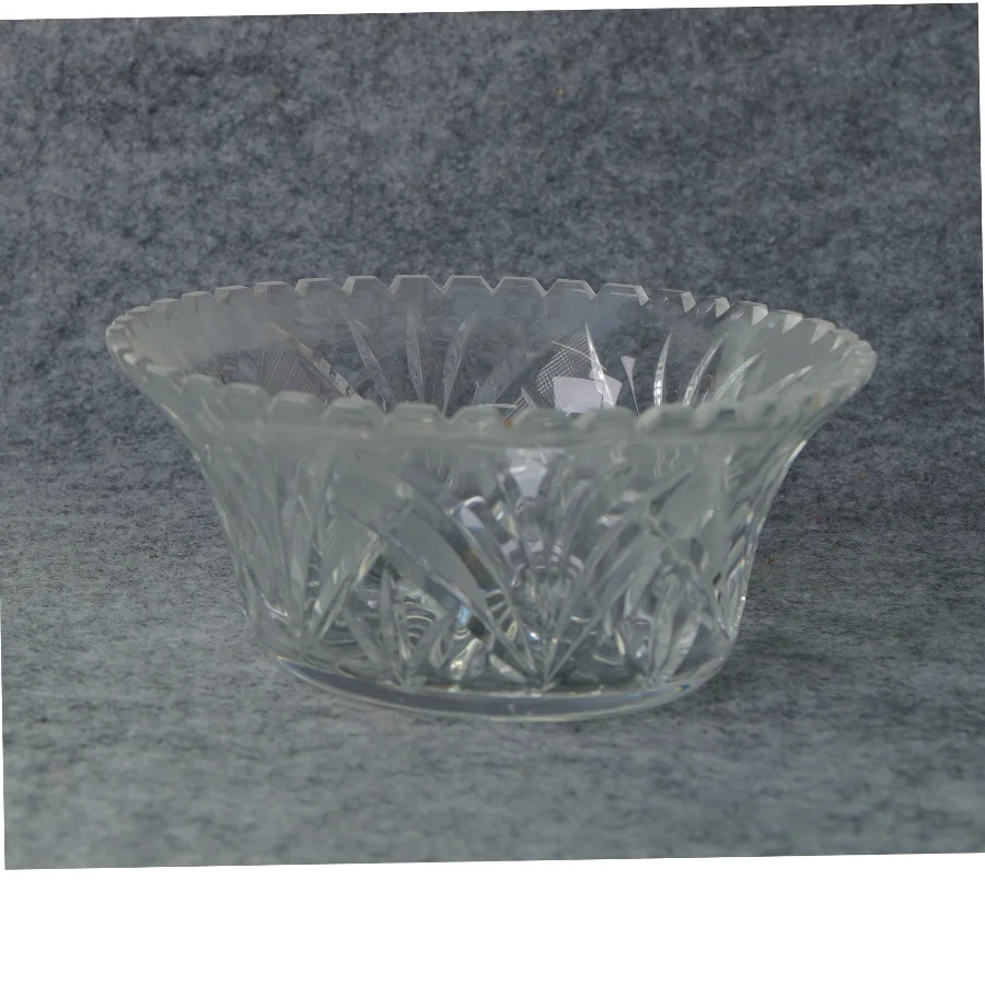 Krystal skål (str. 14 x 5 cm)