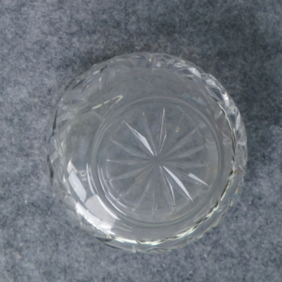 Krystal skål (str. 10 x 5 cm)