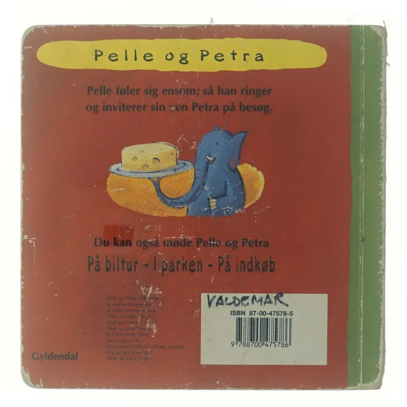 Pelle og Petra hjemme af Pierre Pratt (Bog)