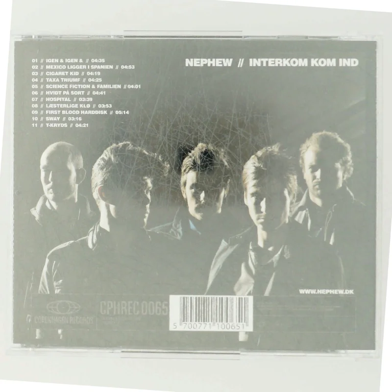 Nephew CD 'Interkom Kom Ind' fra Copenhagen Records