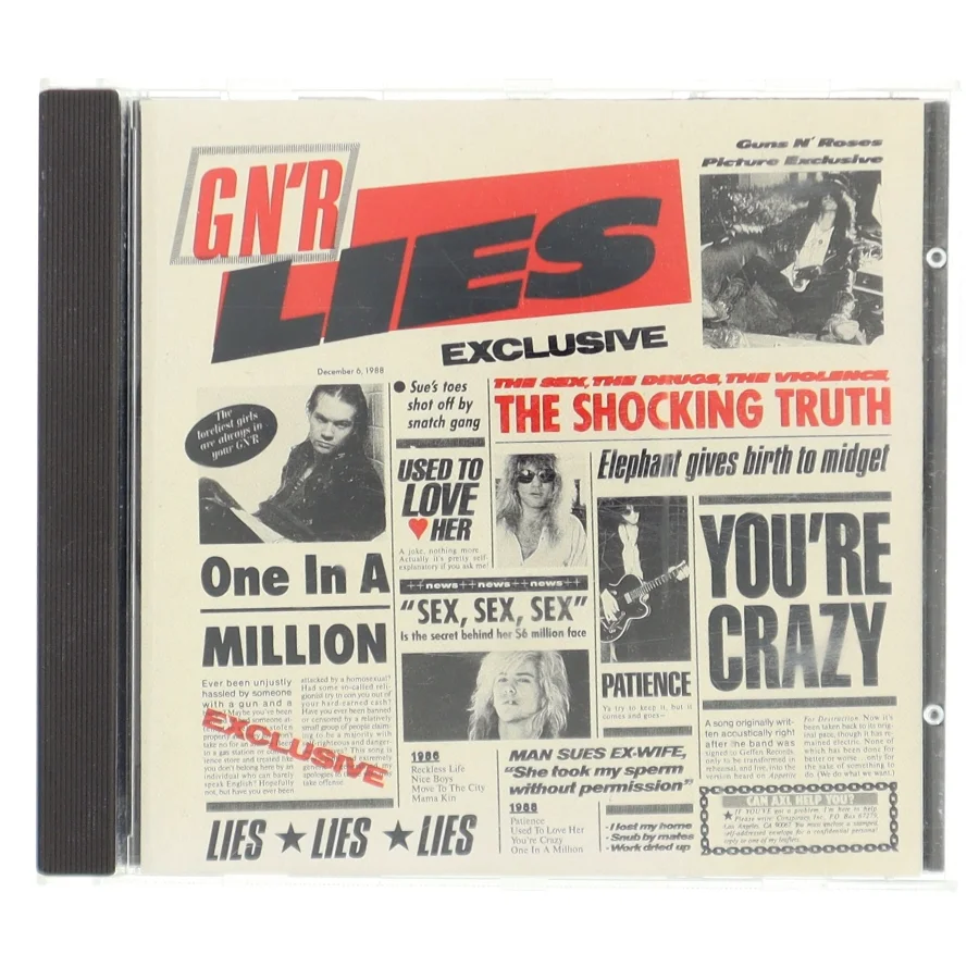 Guns N' Roses - G N' R Lies CD fra Geffen Records