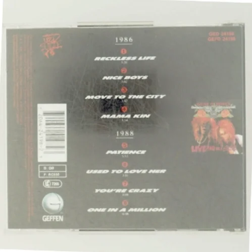 Guns N' Roses - G N' R Lies CD fra Geffen Records