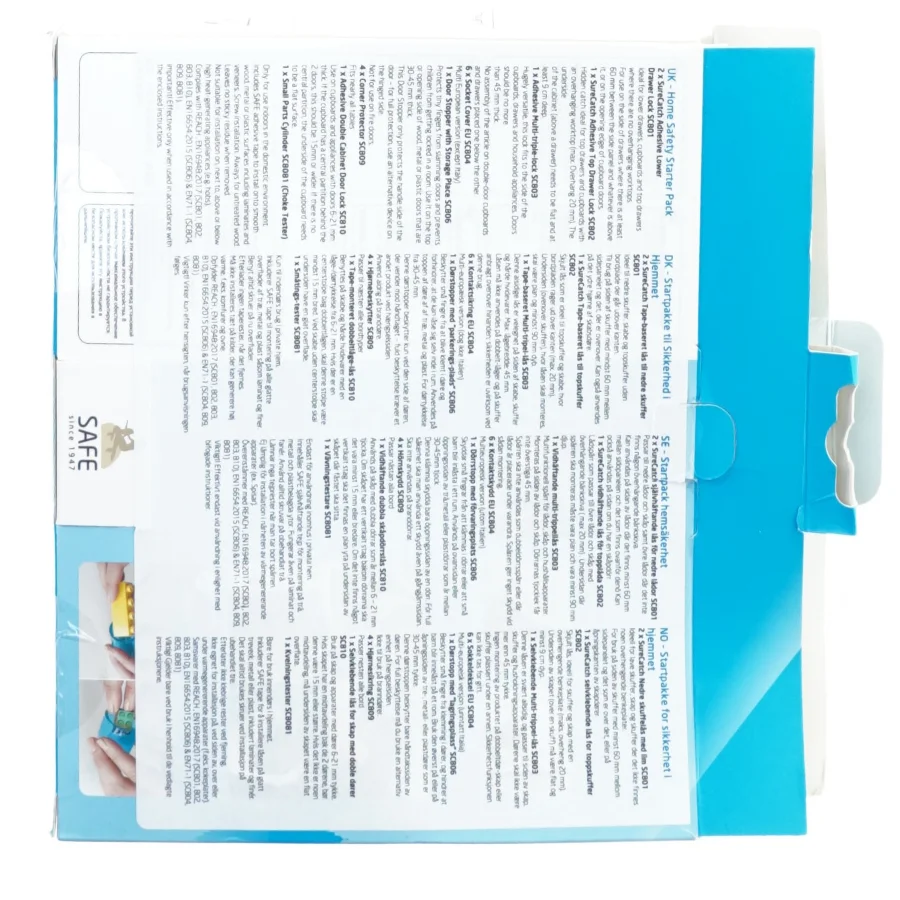 Home safety starter pack fra Safe (str. 21 x 18 x 6 cm)