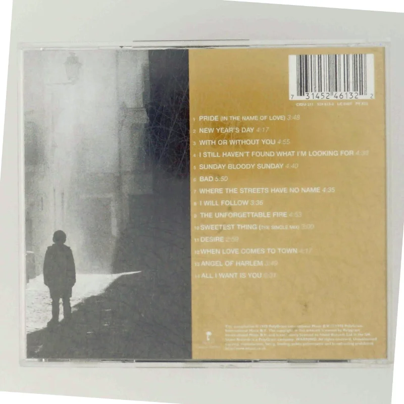 U2 - The Best of 1980-1990 CD fra U2