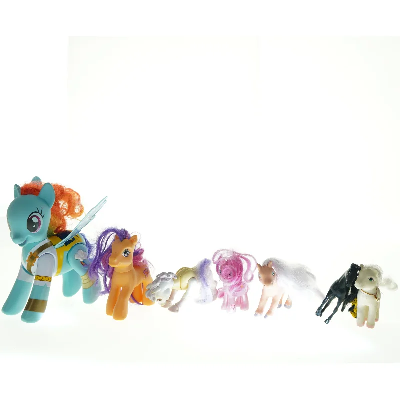 Samling af legetøjsheste