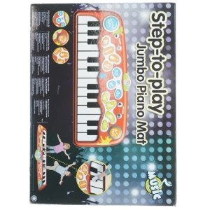 Step-to-Play Jumbo Klaver Måtte (str. 175 x 65 cm)