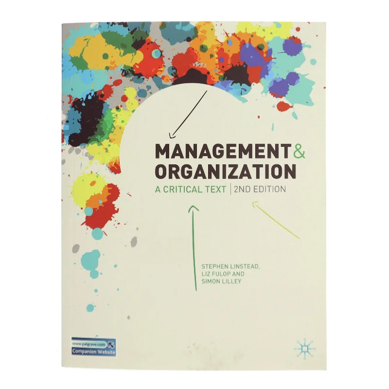 Management and organization : a critical text (Bog)
