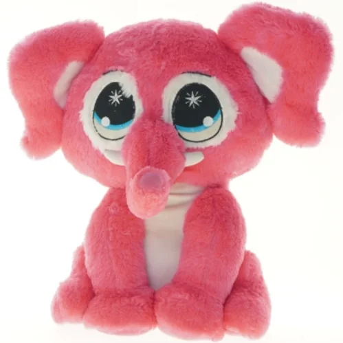 Lyserød bamse (str. 50 cm)