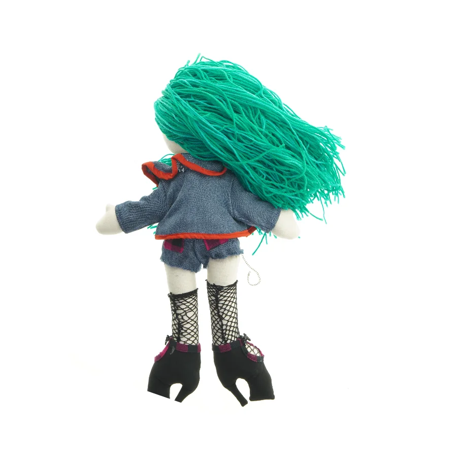 Rupauls drag race - Adore Delano Dukke med langt grønt hår (str. 50)