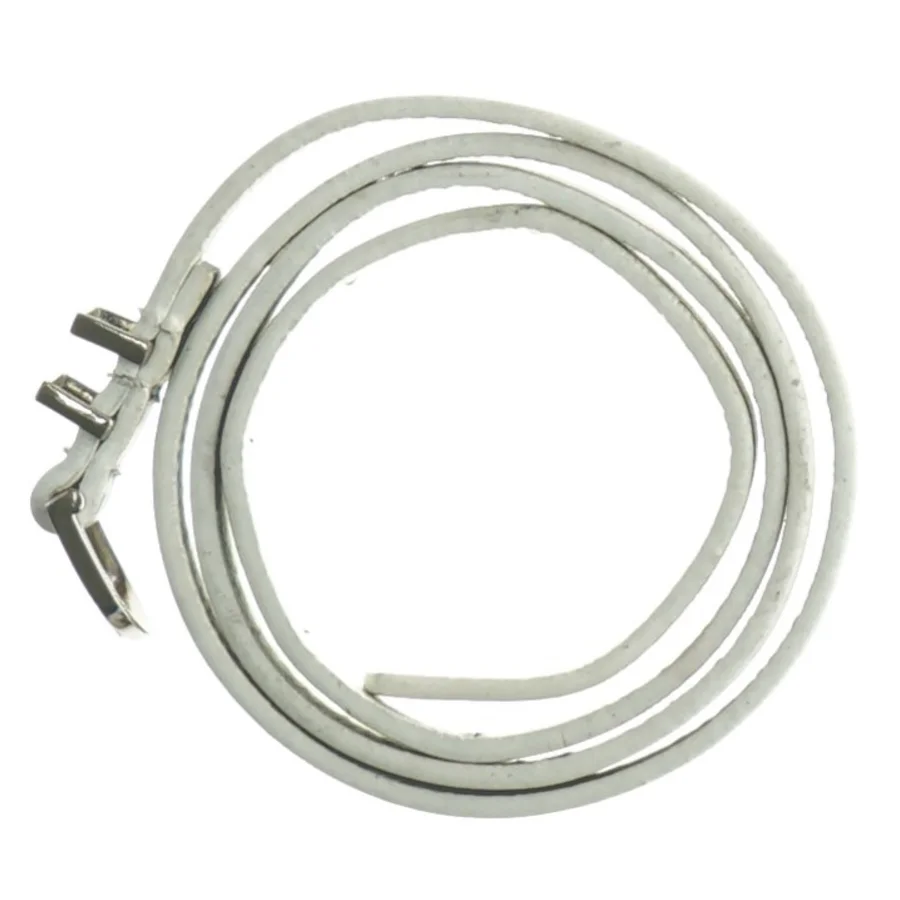 Læderbælte (str. Længde. 80 cm. brede. 1 cm)