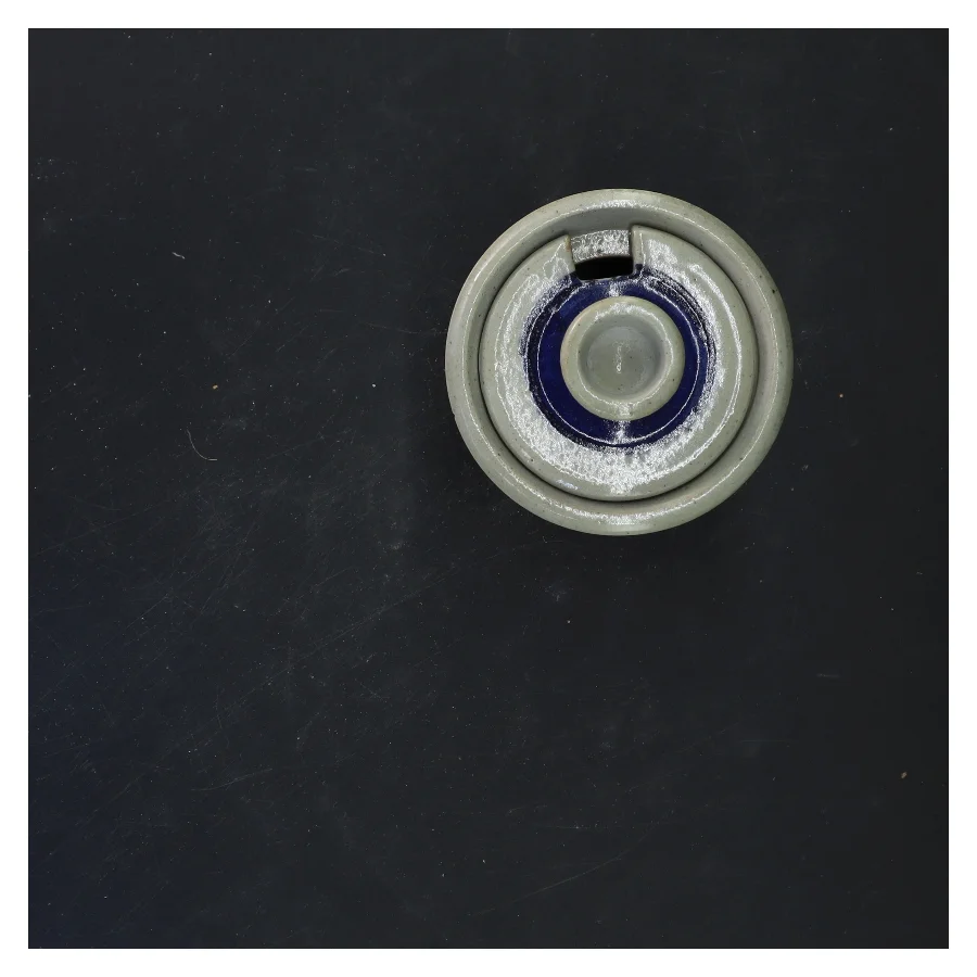 Keramik krukke med låg fra Hanne Stentøj (str. 12x8 cm)