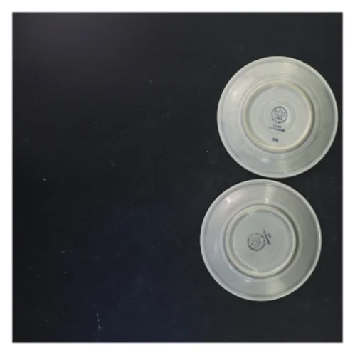 Sæt med 2 små tallerkener fra B&G (str. Ø 15 cm)