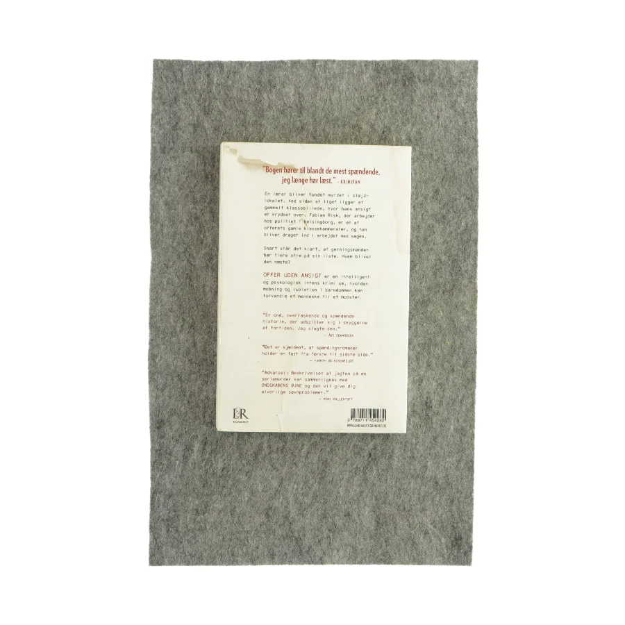 Offor uden ansigt af Stefan Ahnhem (bog)