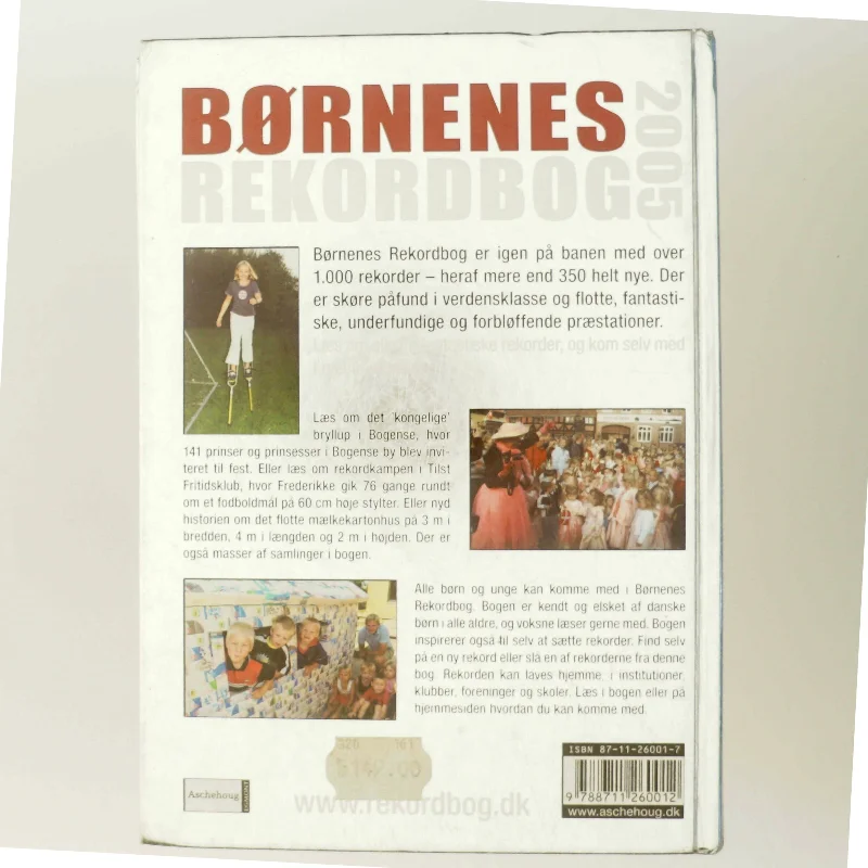 Børnenes Rekordbog 2005. af Mikael Brøgger (Bog)