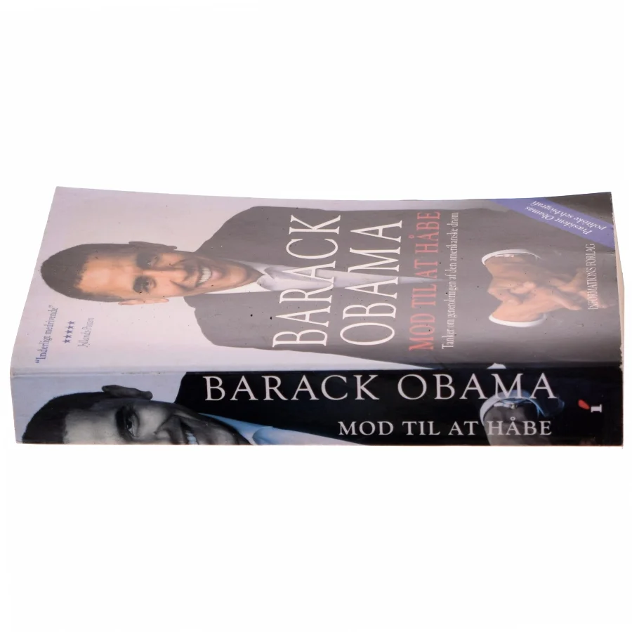 Mod til at håbe : tanker om generobringen af den amerikanske drøm af Barack Obama (Bog)