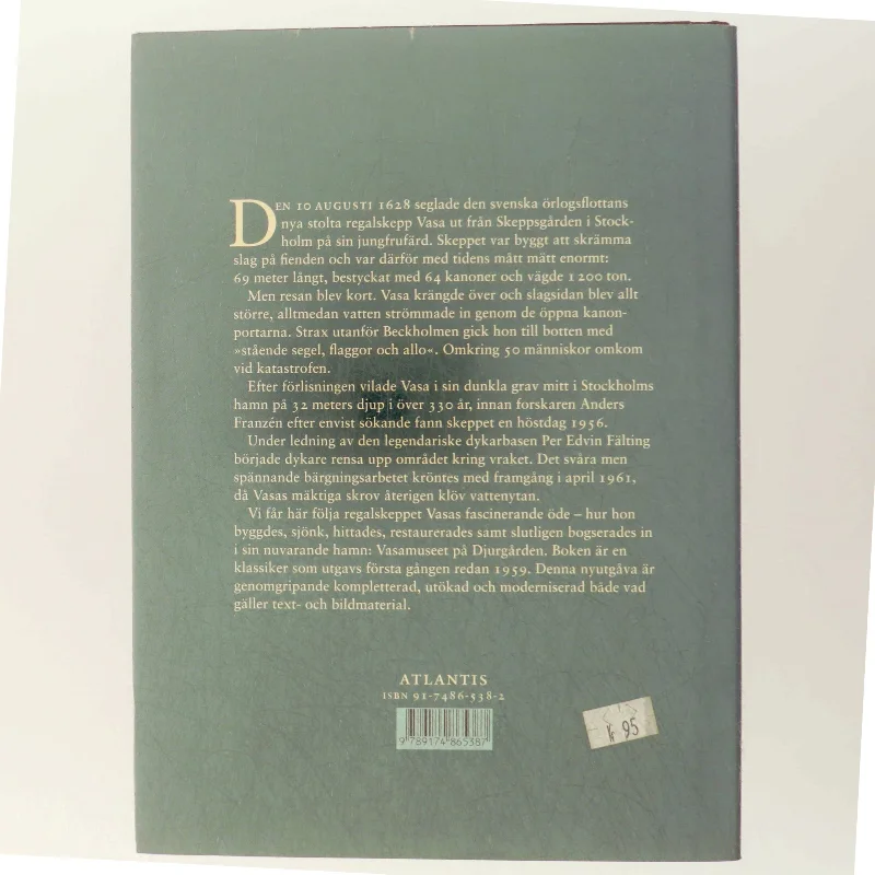 Vasa : kungens skepp (Bog)