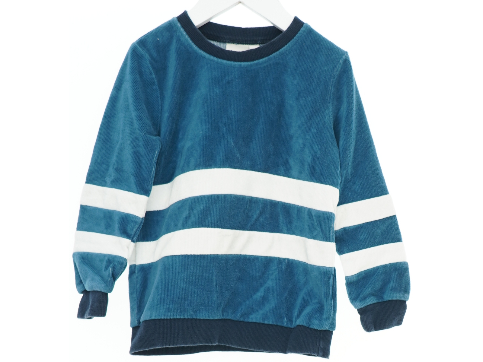 Bluse med Hvide Striber fra Name It (str. 92)
