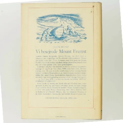 Vi besejrede Mount Everest af John Hunt (Bog)
