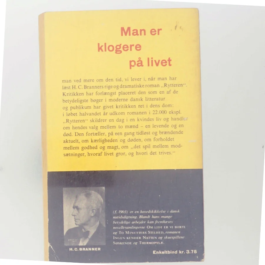 Rytteren af H. C. Branner (Bog)