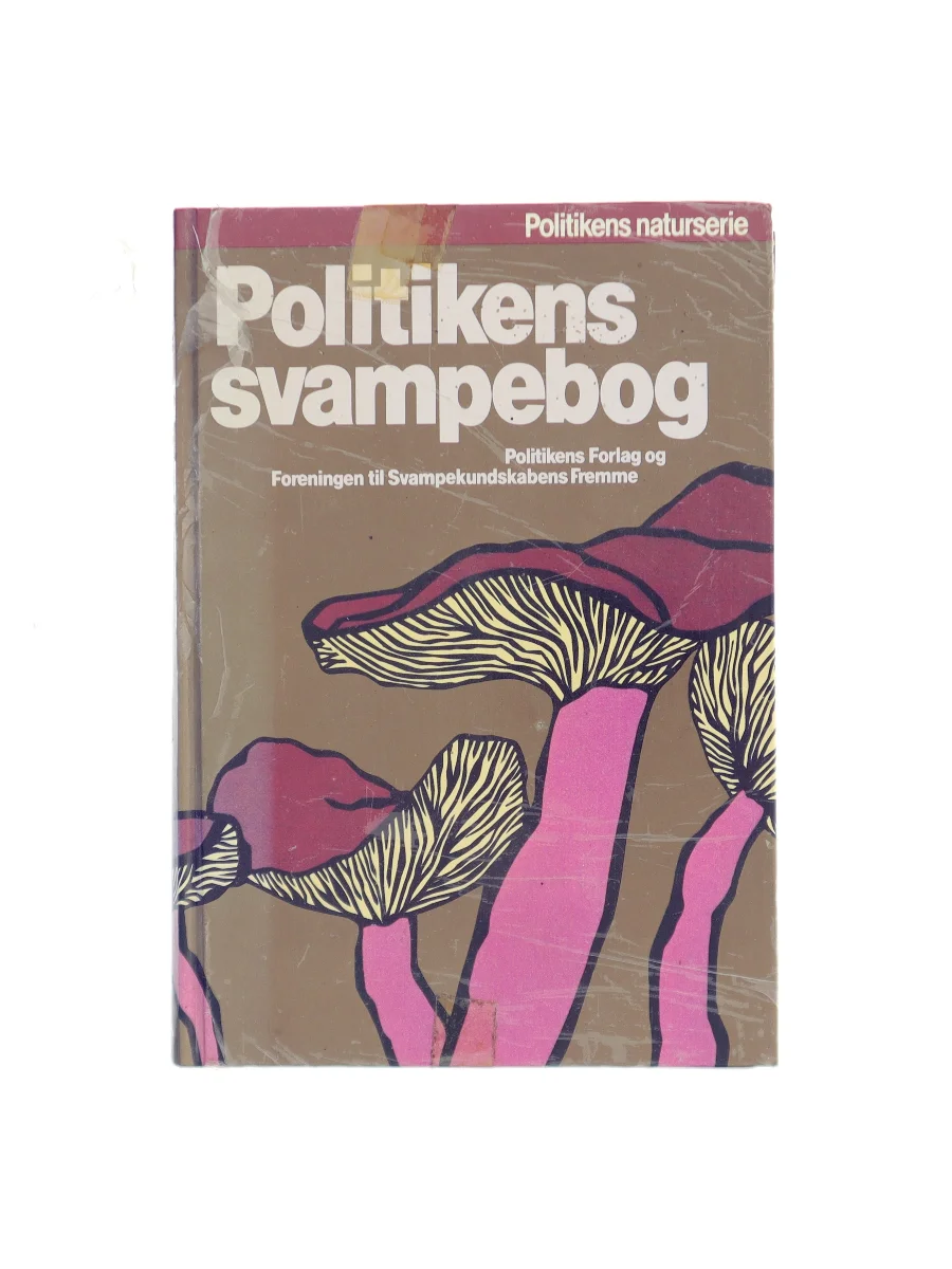 Forsiden af Politikens svampebog af Henning Knudsen