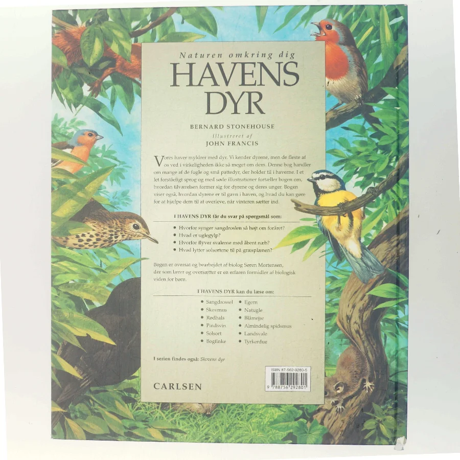 Havens dyr af Bernard Stonehouse (Bog)