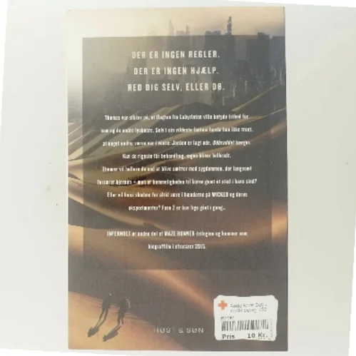 Maze Runner 2: Infernoet af James Dashner (Bog)