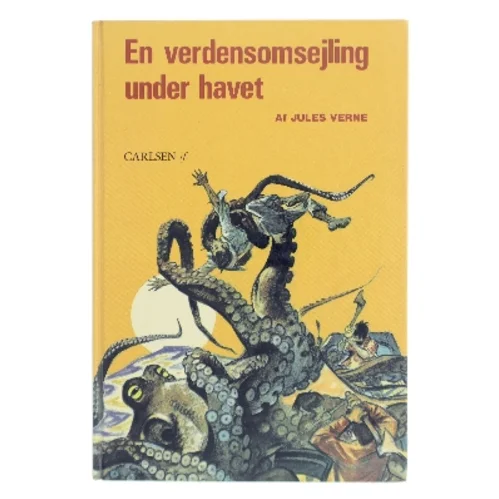 En verdensomsejling under havet af Jules Verne (Bog)