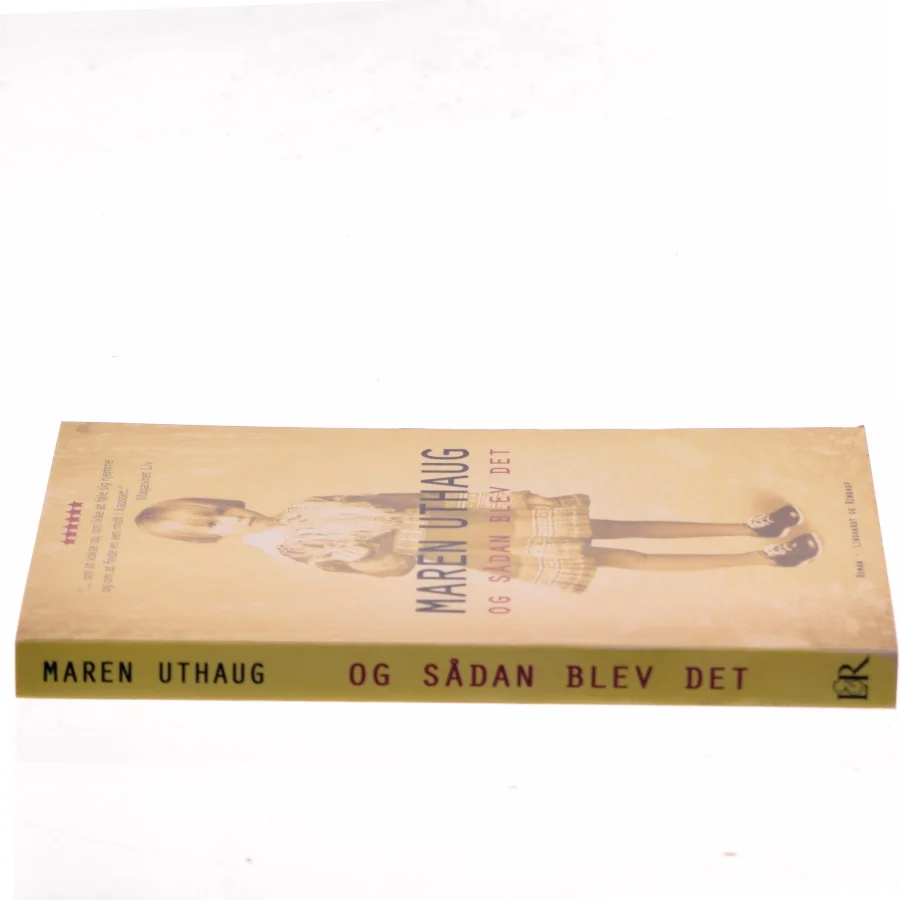 Og sådan blev det : roman af Maren Uthaug (Bog)