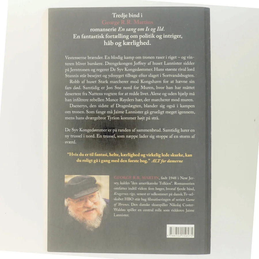 En storm af sværd af George R. R. Martin (Bog)