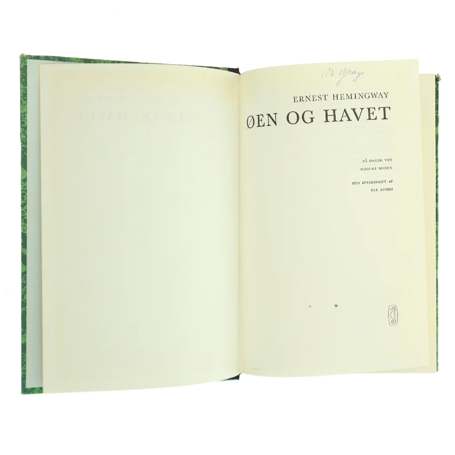 Øen og havet af Ernest Hemingway (Bog)