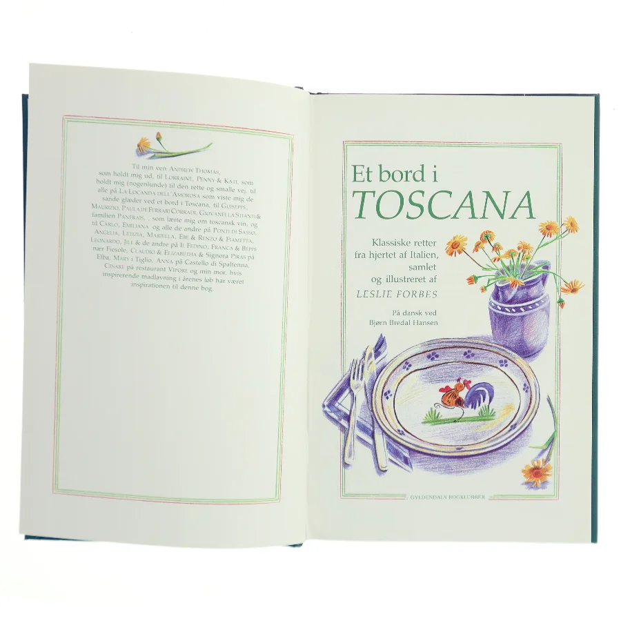 Et bord i Toscana af Leslie Forbes (Bog)