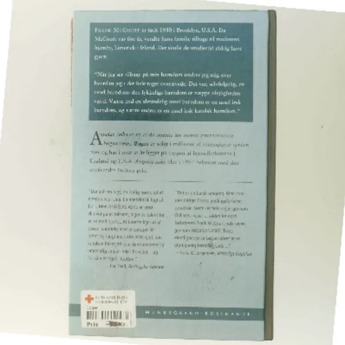 Angelas aske af Frank McCourt (Bog)