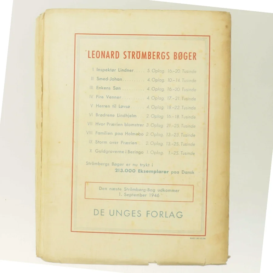 Guldgraverne i Beringo af Leonard Strömberg (Bog)