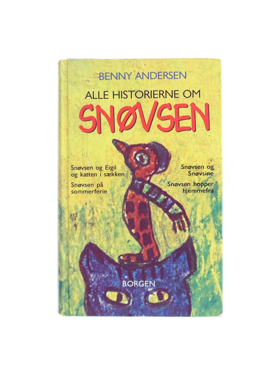 Forsiden af Alle historierne om snøvsen af Benny Andersen