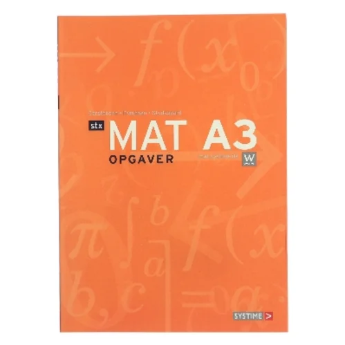 Mat A3 - stx. Opgaver (Bog)