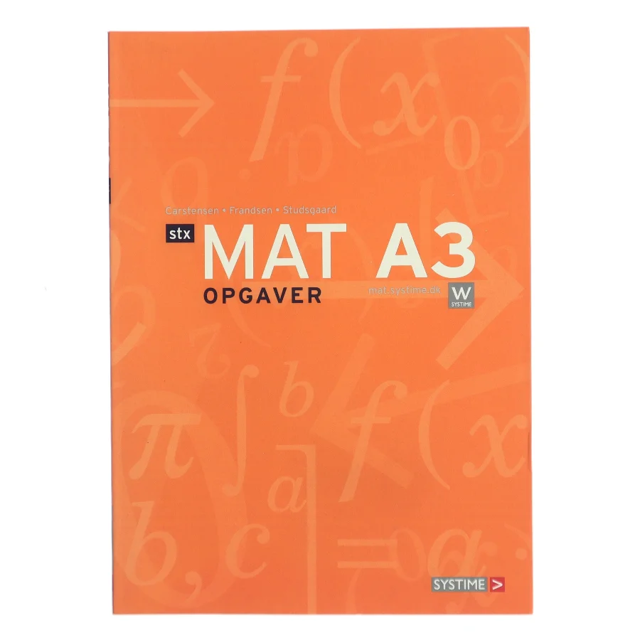 Mat A3 - stx. Opgaver (Bog)