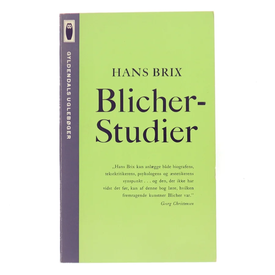 Blicher-Studier af Hans Brix (Bog)