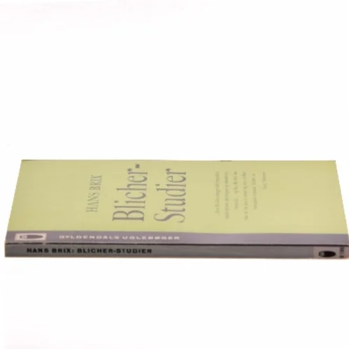 Blicher-Studier af Hans Brix (Bog)