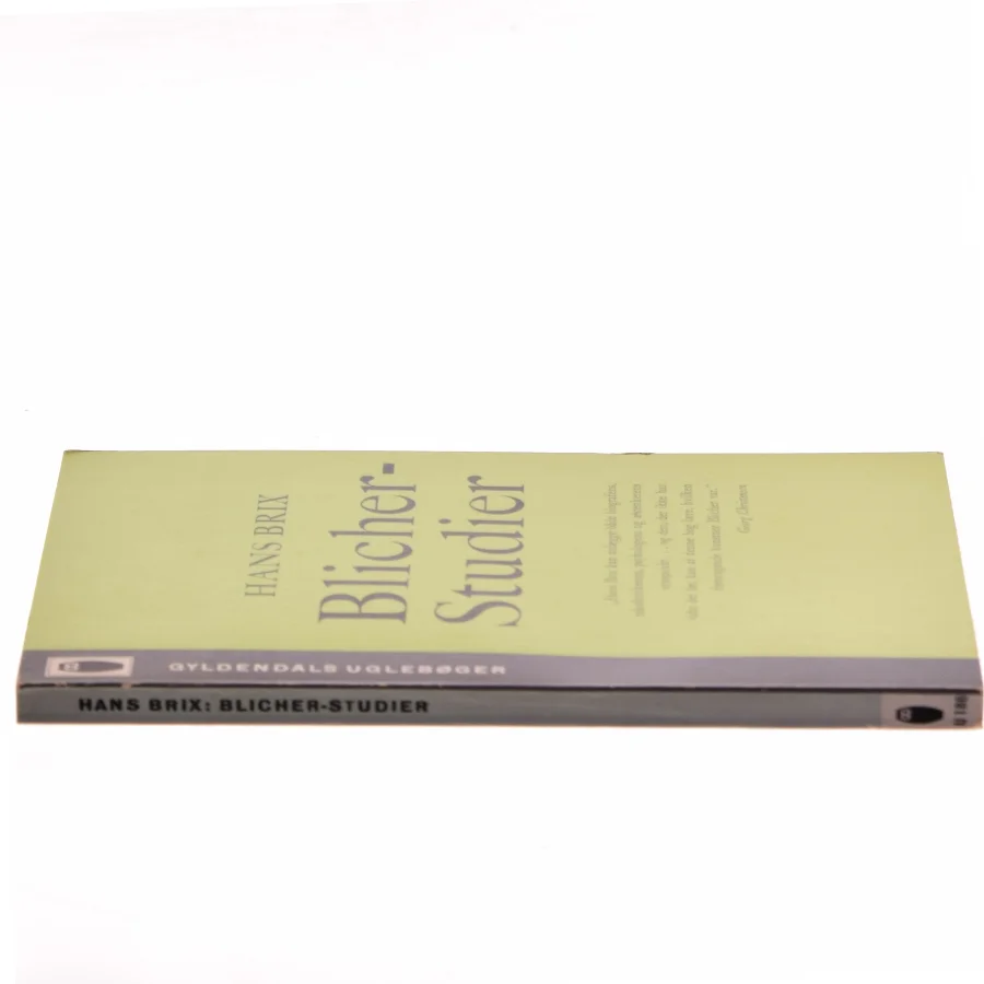 Blicher-Studier af Hans Brix (Bog)