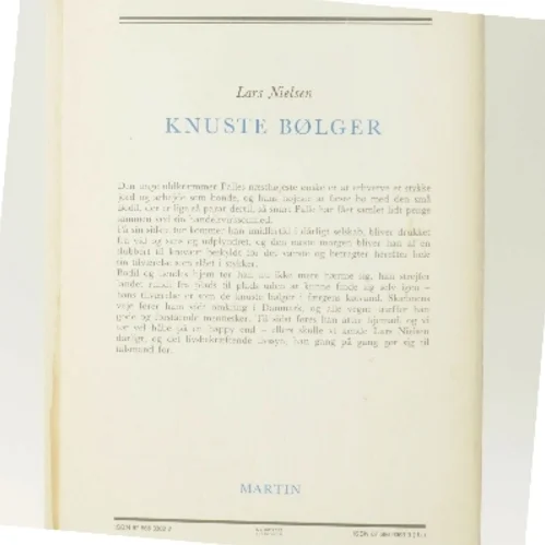 Knuste bølger af Lars Nielsen (Bog)