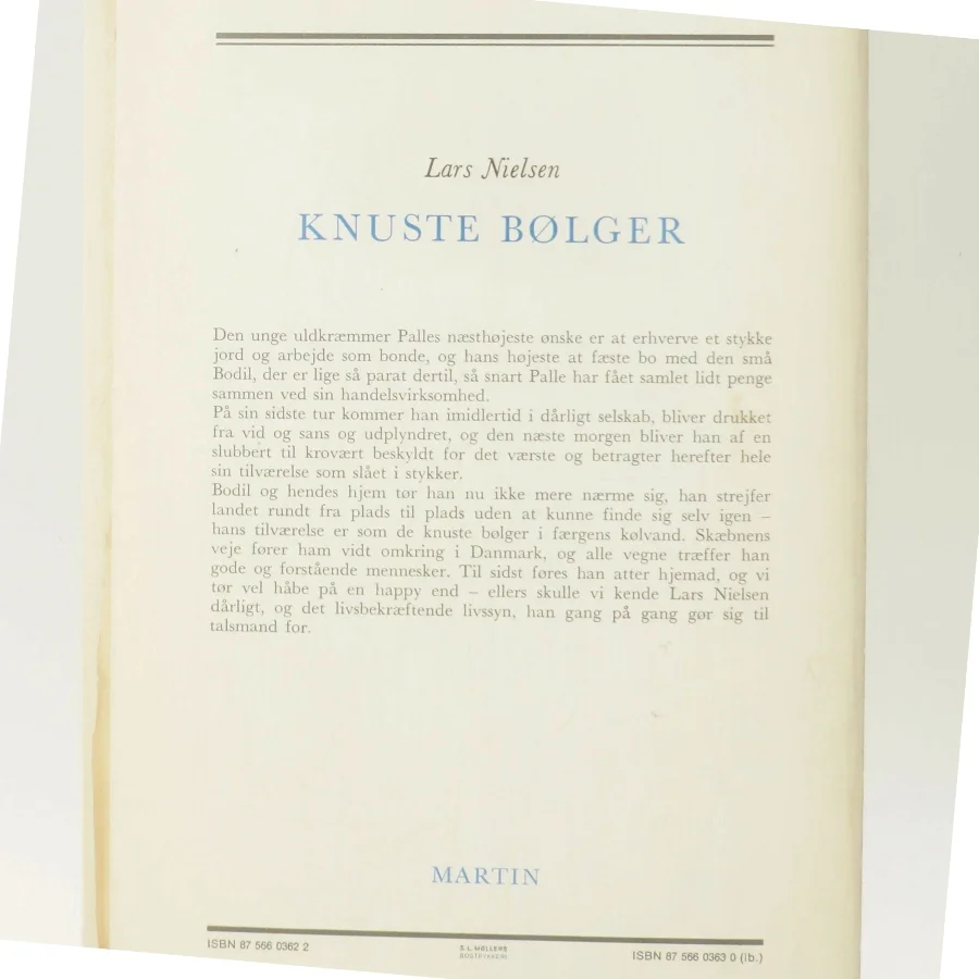 Knuste bølger af Lars Nielsen (Bog)