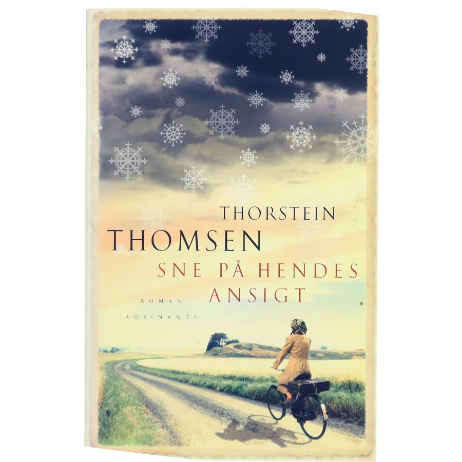 Sne på hendes ansigt af Thorstein Thomsen (f. 1950) (Bog)