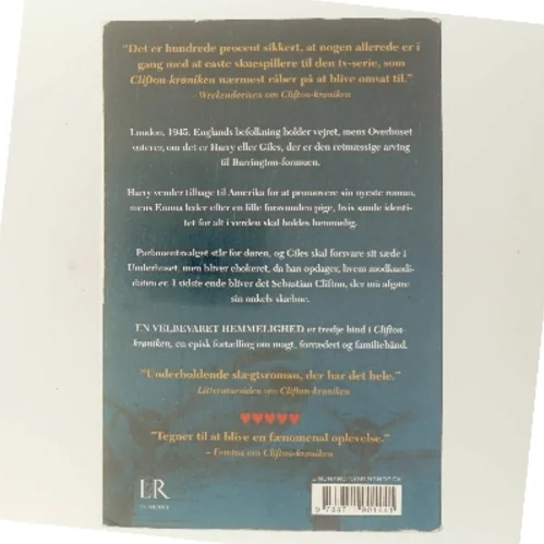En velbevaret hemmelighed af Jeffrey Archer (Bog)