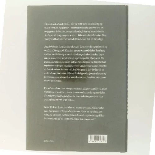 Lise Nørgaard : de første 100 år : en biografi af Jacob Wendt Jensen (Bog)