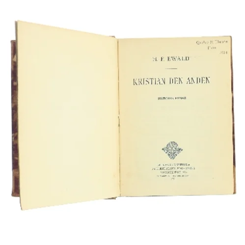 Kristian den Anden af H. F. Ewald (Bog)