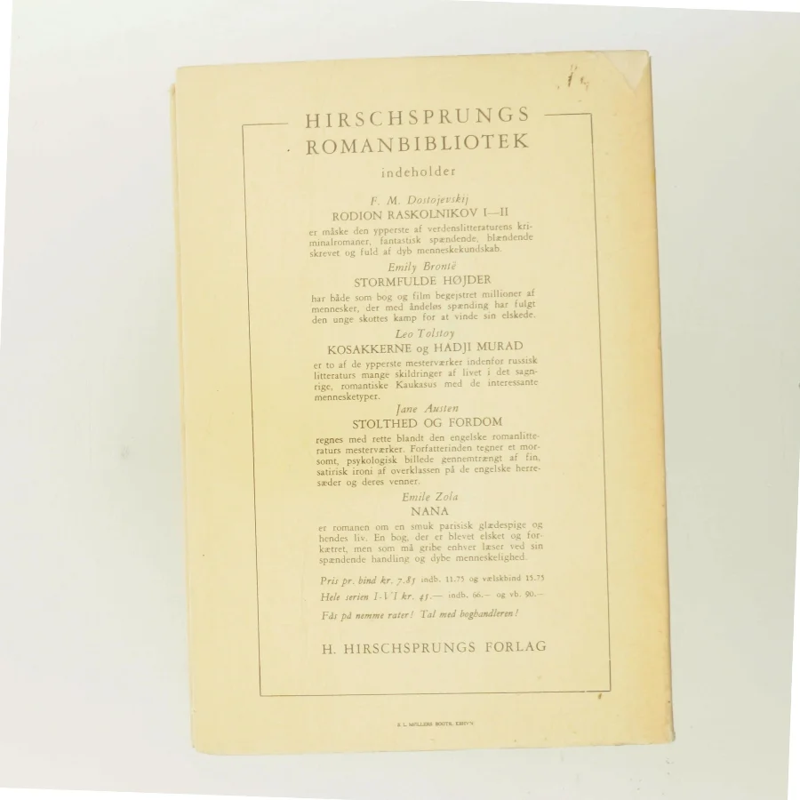 Raskolnikov af F. M. Dostojevskij (Bog)