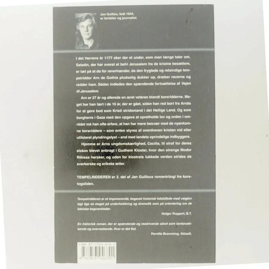 Tempelridderen af Jan Guillou (Bog)